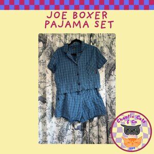Joe Boxer Vintage Plaid PJ set